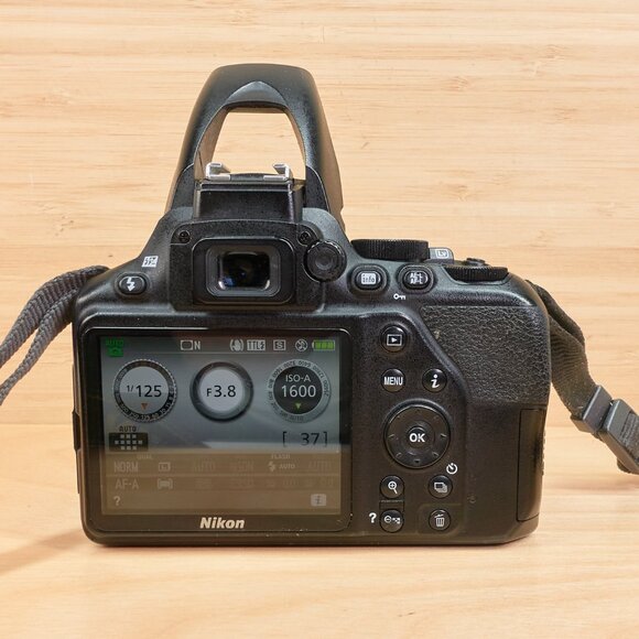 Nikon D3500 24.2MP DSLR Camera / With AF-P DX NIKKOR 18–55mm f/3.5–5.6G VR Lens - Picture 7 of 11